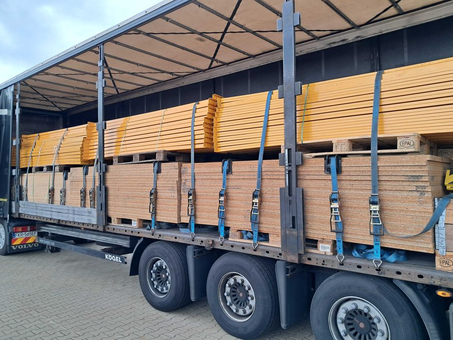 Regał paletowy Jungheinrich MPB 7,5m z wypełnienem z płyty belka 280cm