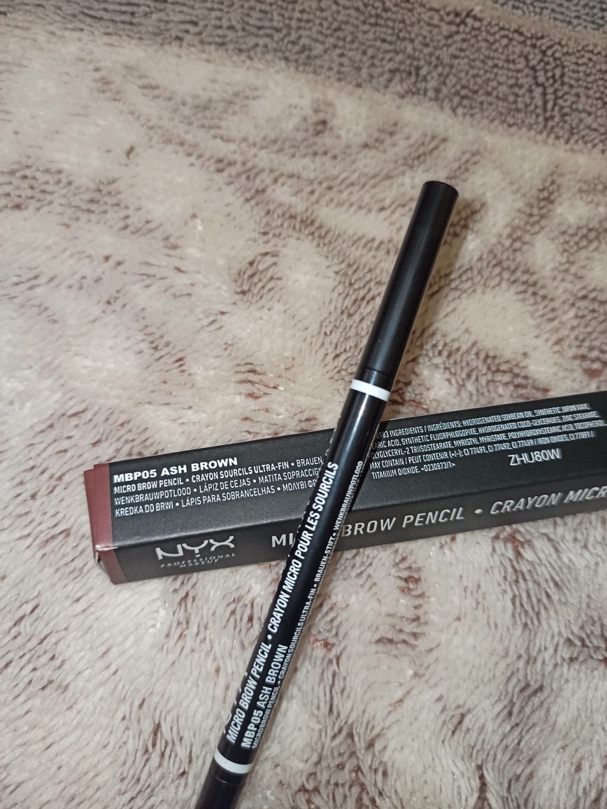 Олівець для брів NYX Micro Brow 05 Ash Brown карандаш для бровей никс