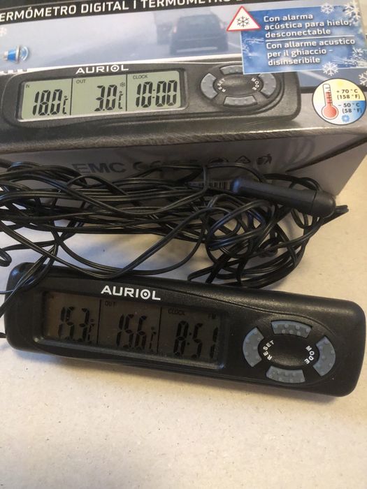 Manometro temperatura auto