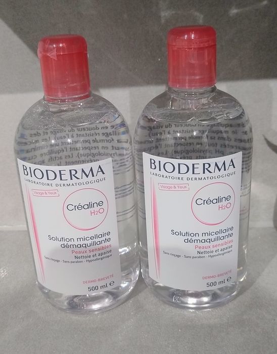 Płyn micelarny Bioderma 2x500 ml. Duży!