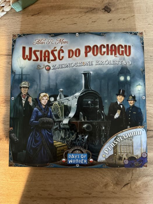 Dodatek Wsiąść do Pociągu Zjednoczone Królestwo jak nowy