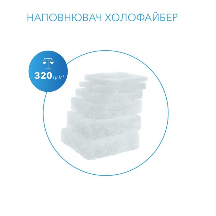Ковдра Premium Зима Лебединий пух 180х220 200х220 220х240