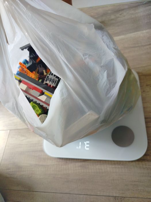 Oryginalne klocki LEGO na wagę 7 kg