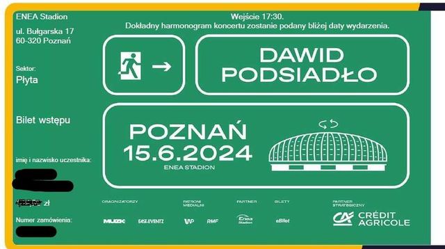 Dawid Podsiadło, Poznań 15.06.2024