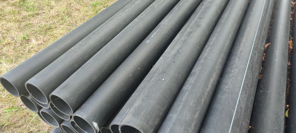 Rury RHDPEp fi 110 , 6,3mm, 6m do zgrzewania przepusty NOWE