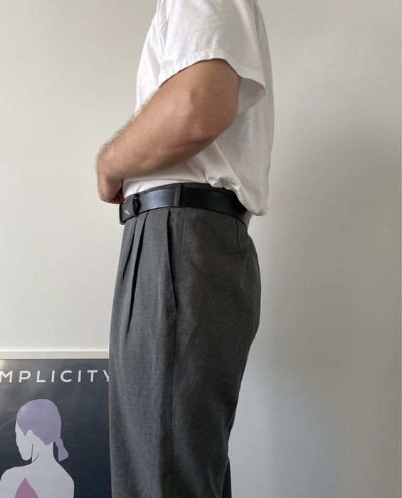 Чоловічі брюки сірі