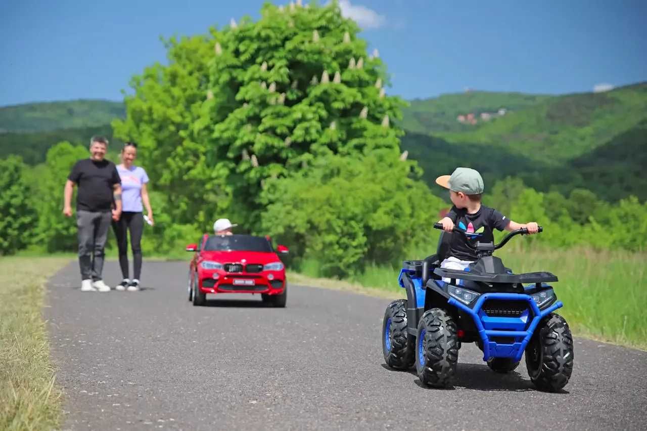 Duży QUAD elektryczny dla dzieci 4x4 na akumulator + PILOT