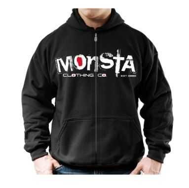 Bluza męska długi rękaw Black MONSTA r.S #299