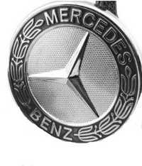 Z419 Simbolo Emblema Mercedes BENZ Capô 57mm C E SL CLS K S