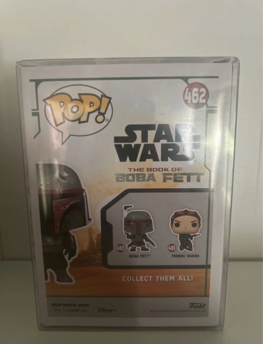 Funko Pop! Star Wars - Boba Fett #462 (Bobble-Head, Novo na caixa)