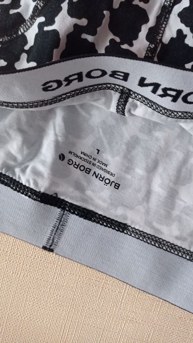 L nowe bokserki męskie bawełniane