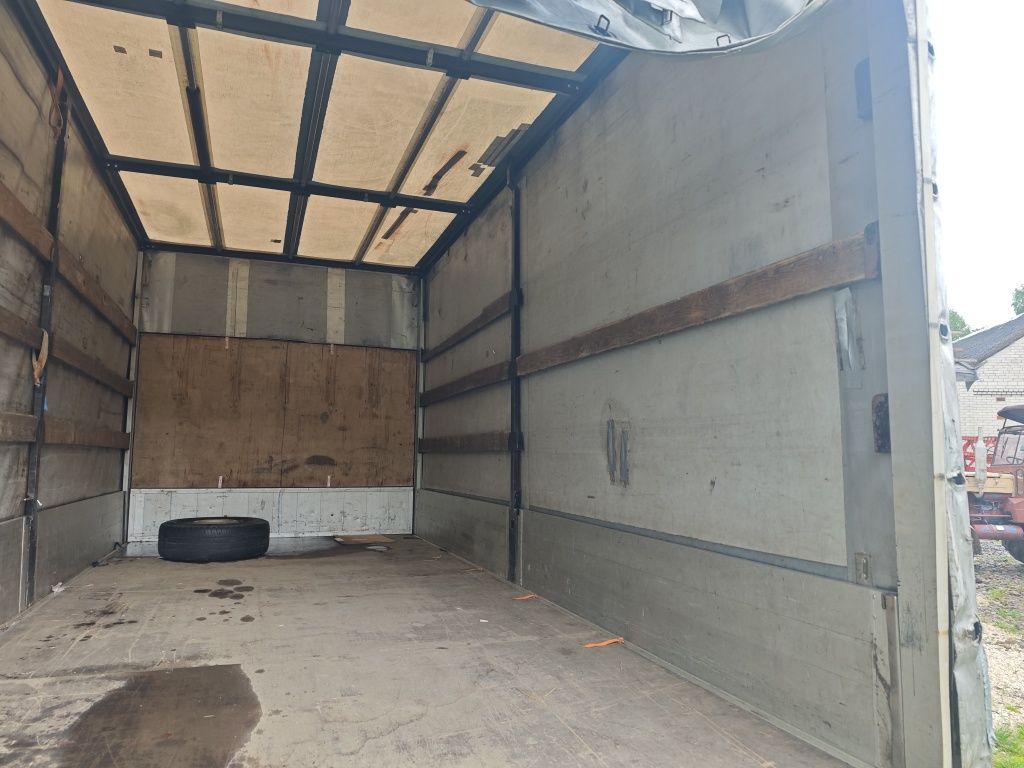 Kontener plandeka 10 palet 5m/230/220 burty aluminiowe