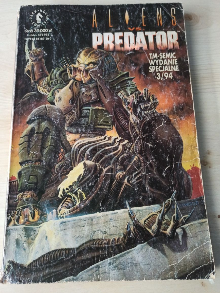 Komiks Aliens vs. Predator wydanie specjalne nr 3/94