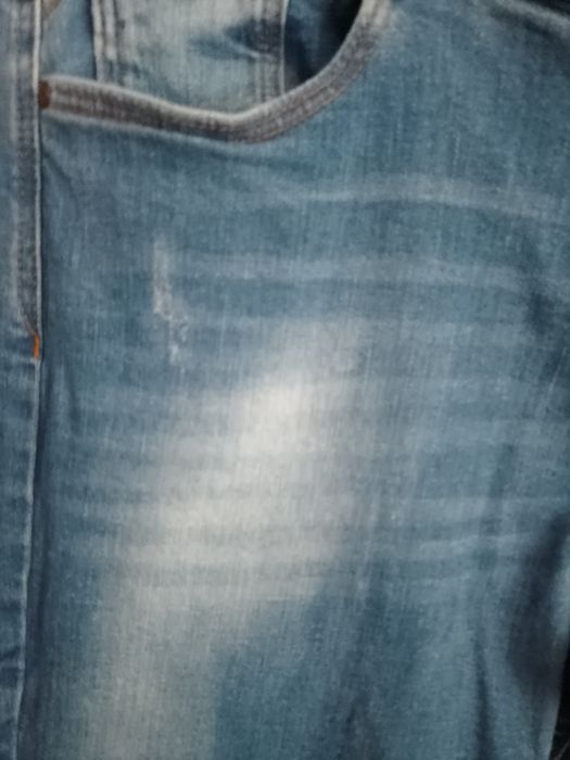 Джинси скинни великі голубі потерті Dorothy Perkins р.52-54-56