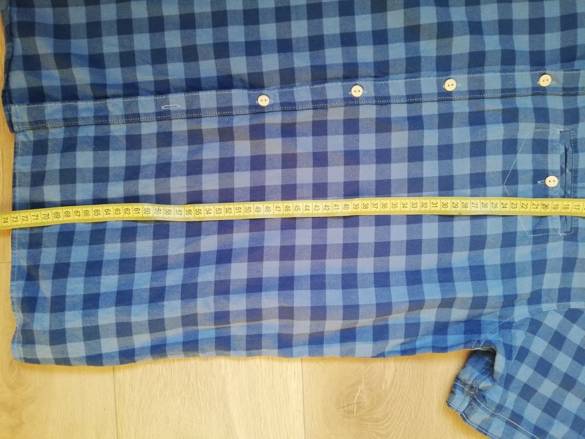 Koszula męska z krótkim rękawem XL slim
