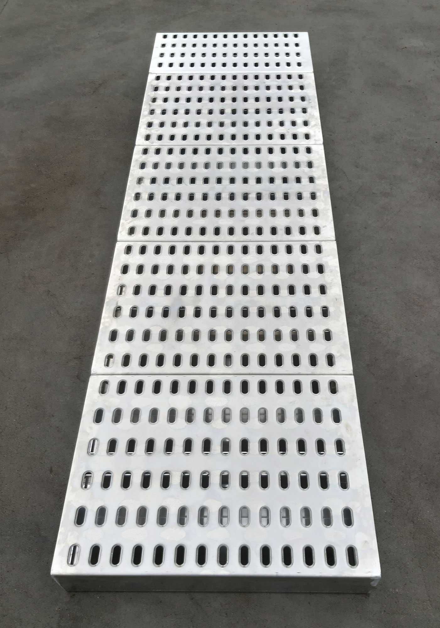 Panel podłogowy aluminiowy 240 LOHR Najazd Platforma Rampa
