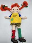 Pippi Pończoszanka lalka szmaciana