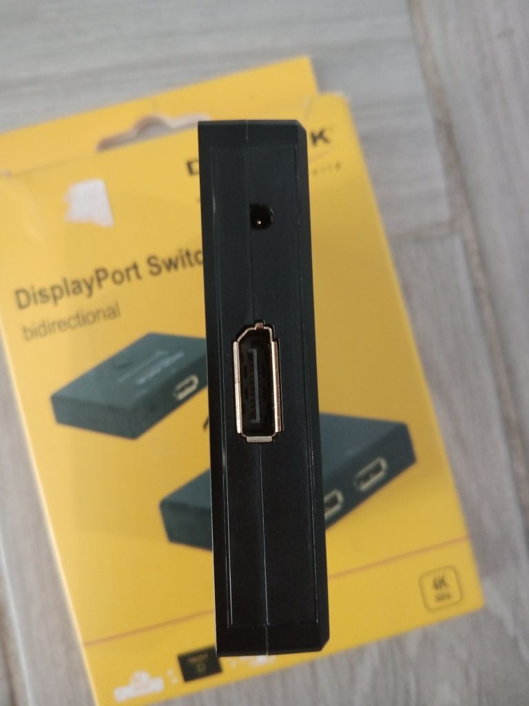 Delock DisplayPort 2-1 Przełącznik dwukierunkowy 4K 60Hz