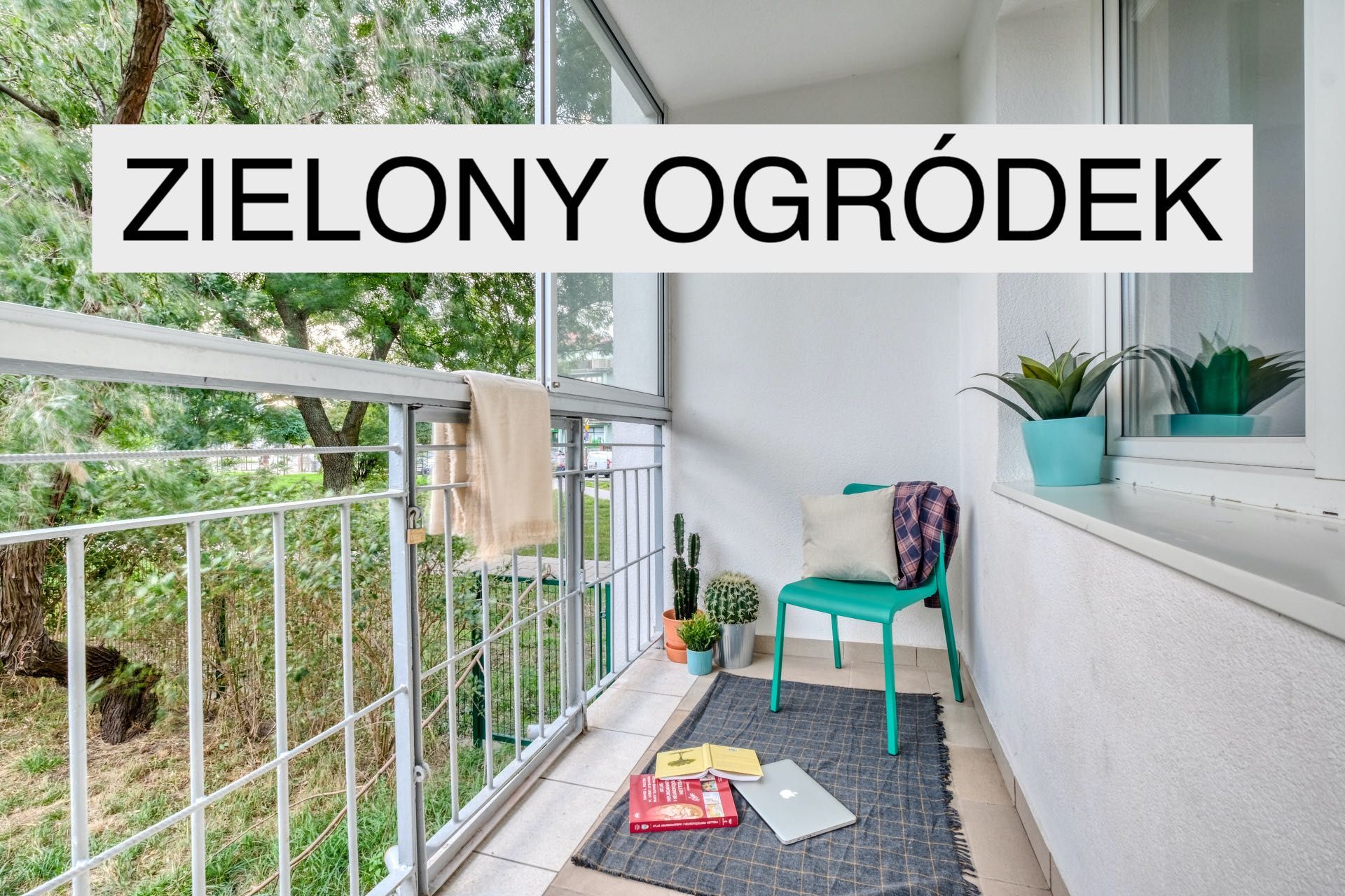 Pokój z balkonem WIDOK NA ZIELONY OGRÓDEK Mokotów Wilanów Sobieskiego