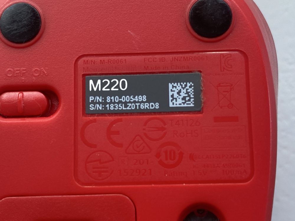 Logitech M220 бездротова