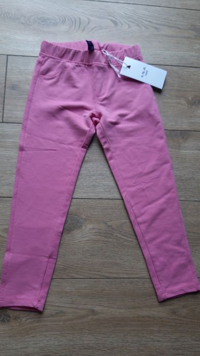 Nowe legginsy 5.10.15. Kids różowe