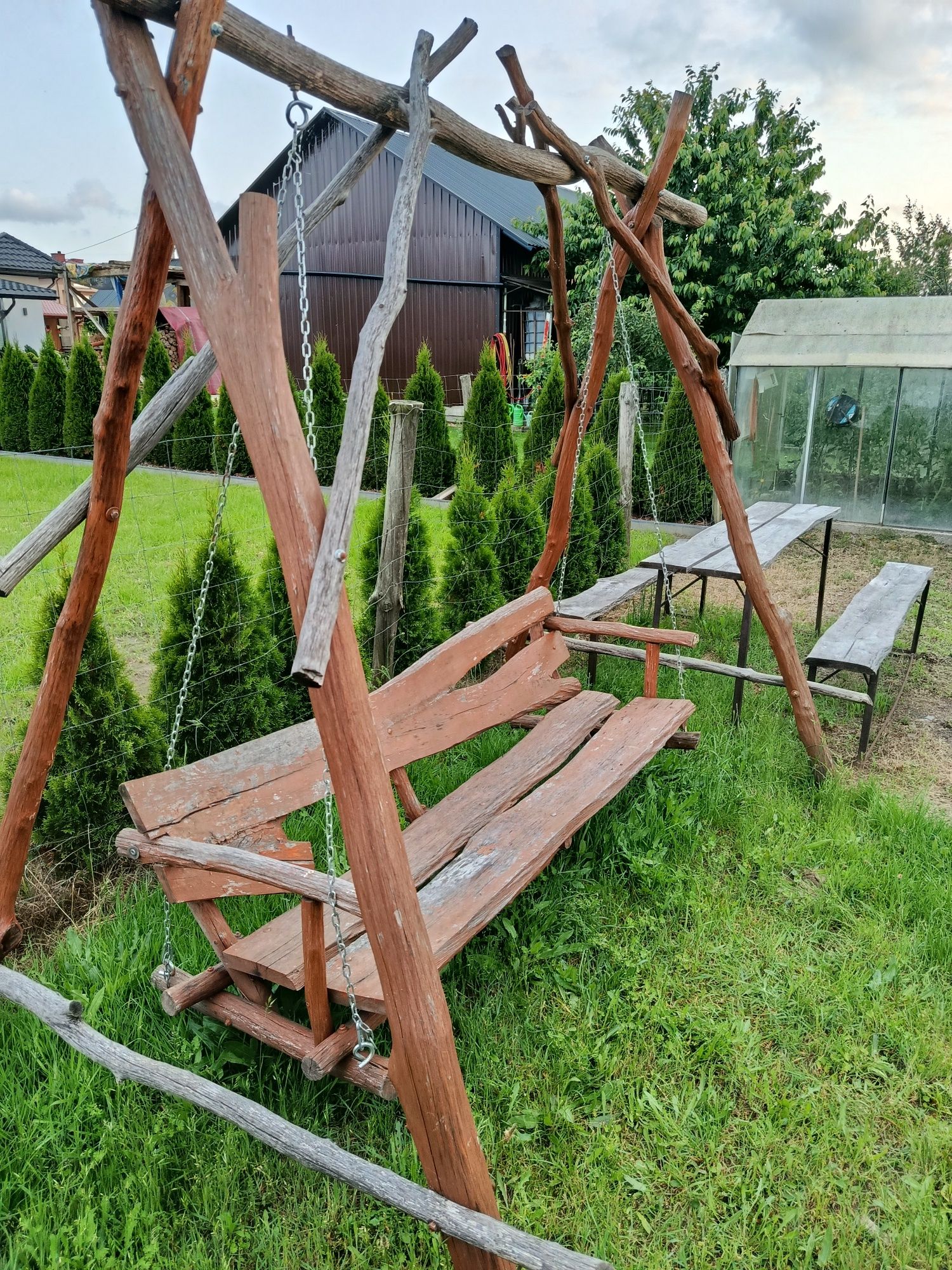 Huśtawka ogrodowa Grabowa