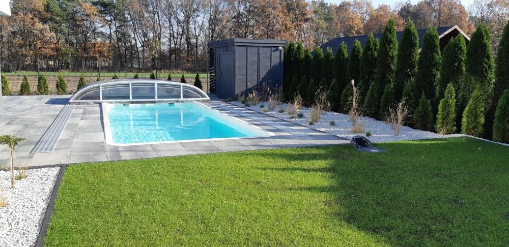 BASEN OGRODOWY 5,50 x 2,80 x 1,40 m m KOMPLEKSOWO