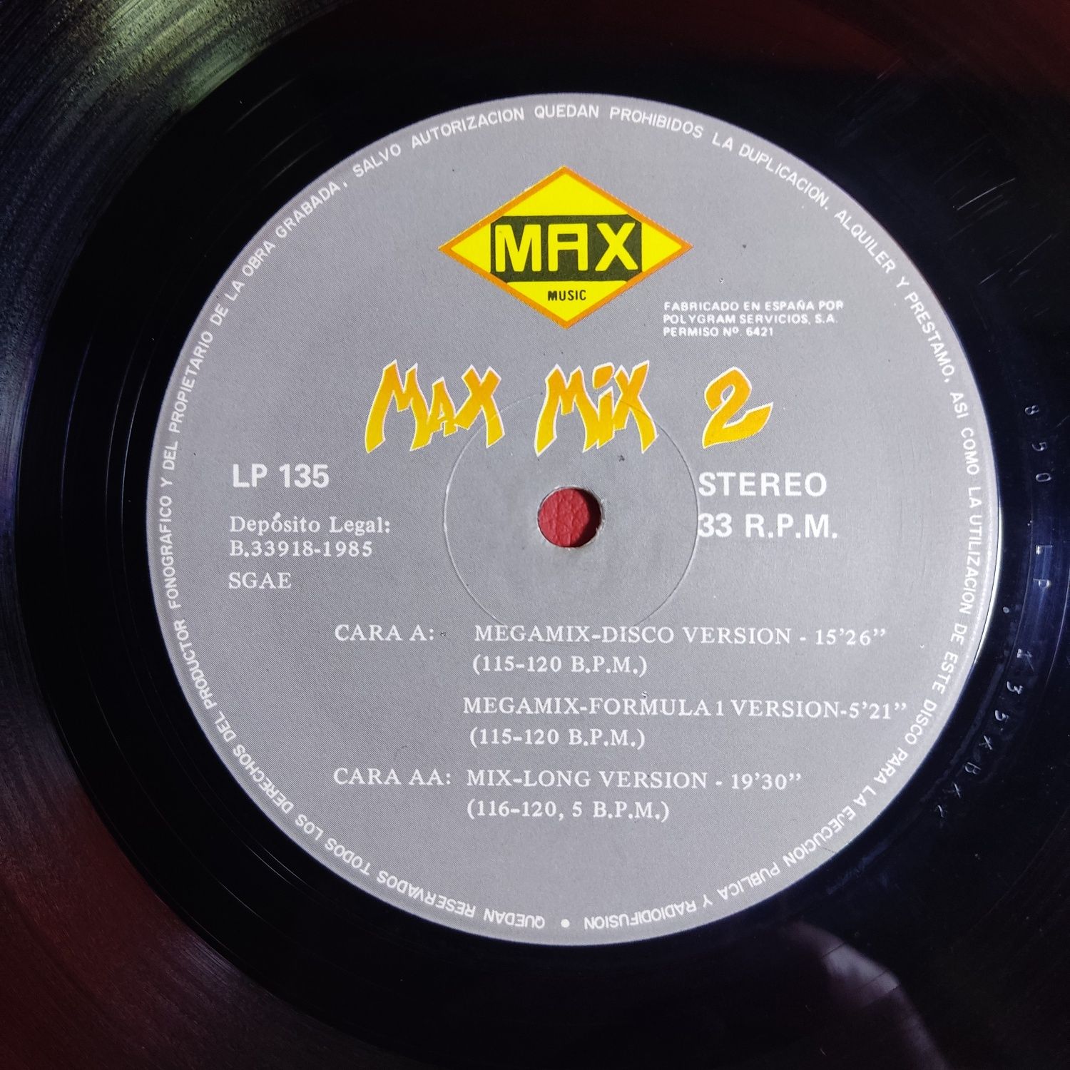 Max Mix 2,,4,,7,, Вінілові платівки.1985/86/88.Італо-диско 80x.