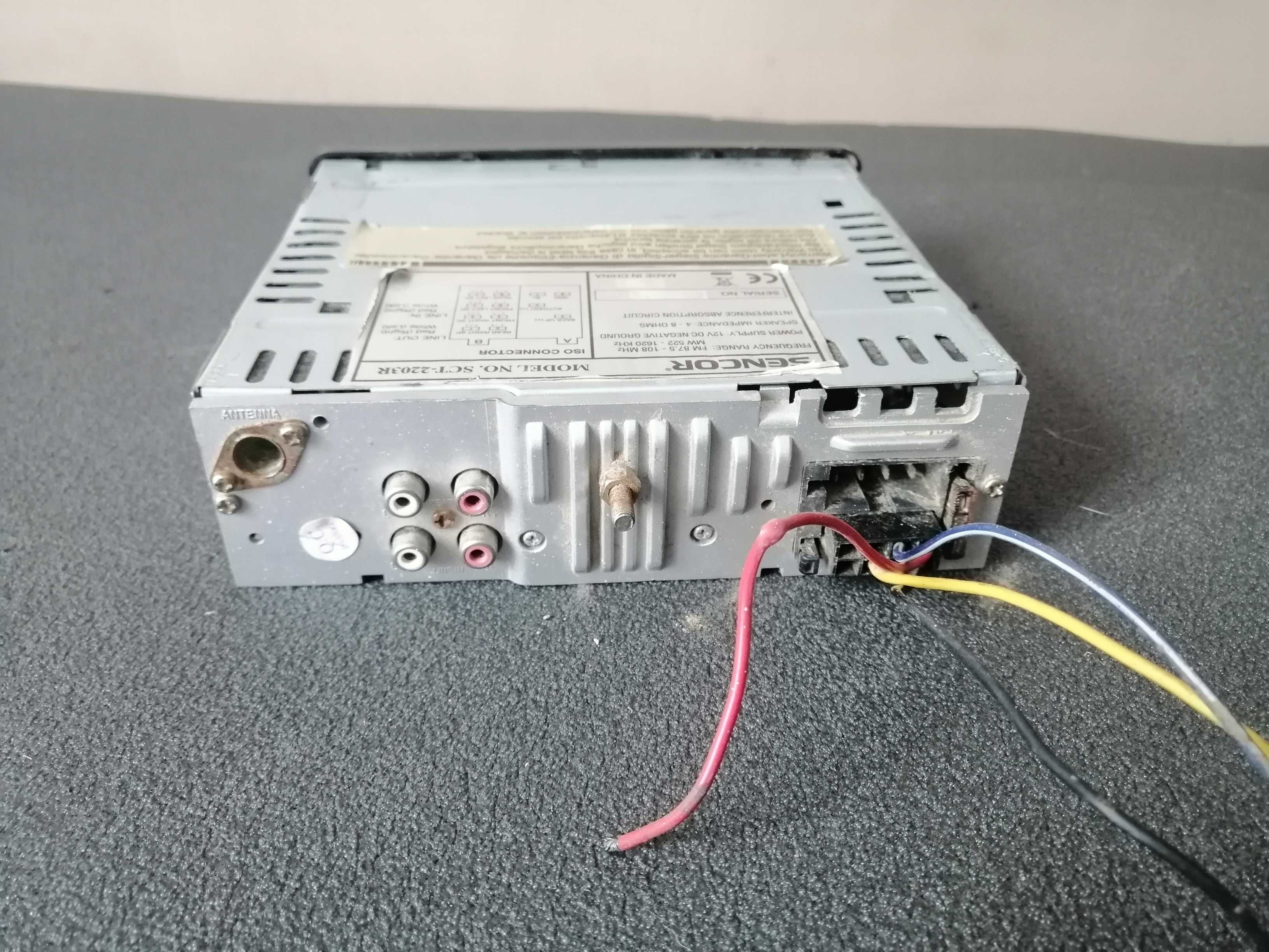 SENCOR Radio   SCT 2203R  , AM/FM RDS, 4 x 20 W, AUX in,