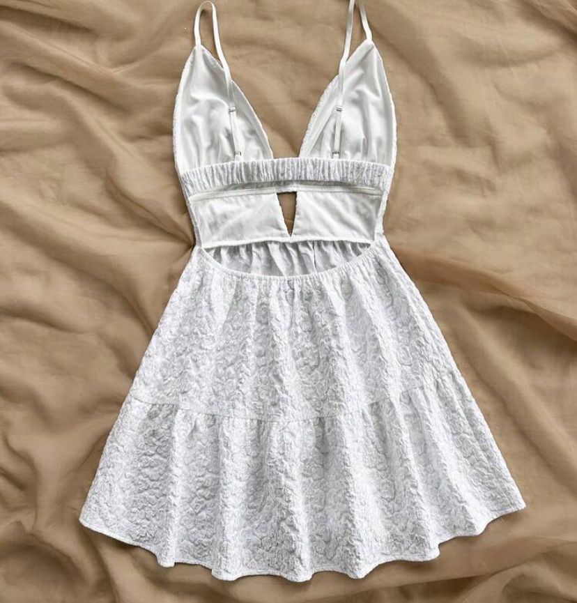 Vestido branco para festas