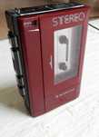 Walkman / cassete portátil Sanyo M4440, de 1981
