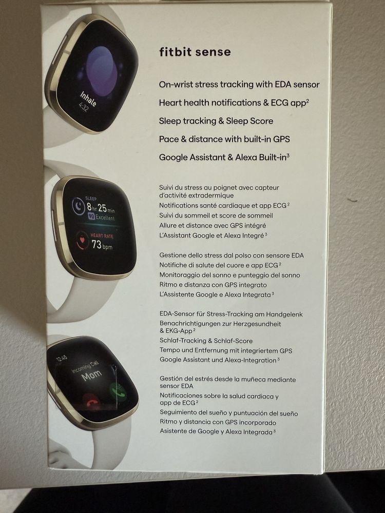 Zegarek smartwatch fitbit sense