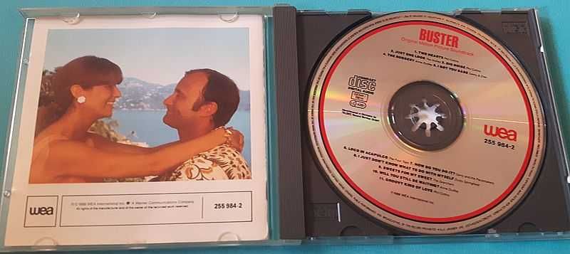 CD Buster Soundtrack Phil Collins i inni
