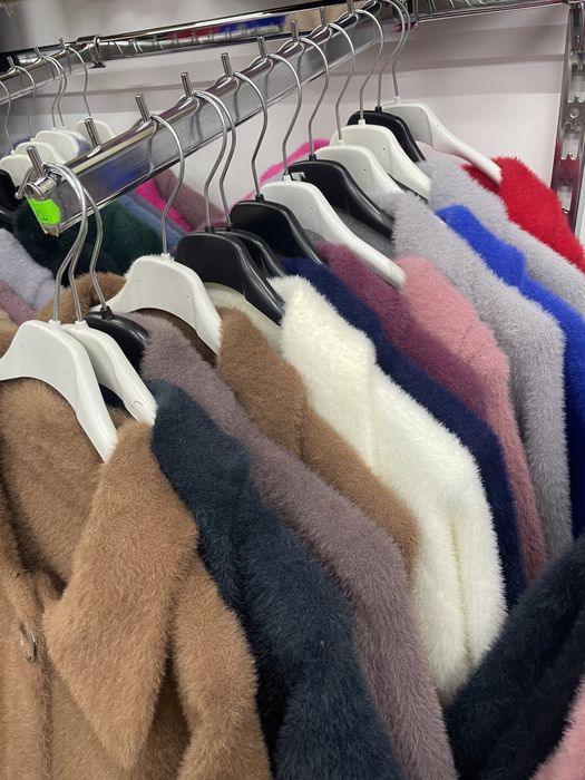 Kurtka alpaka duży rozmiar kolory