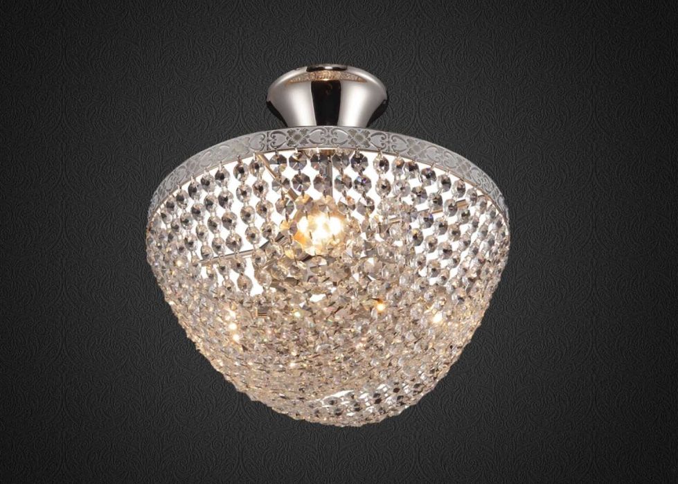 Люстра кришталева Чехія Altalusse inl-1121c-03 white