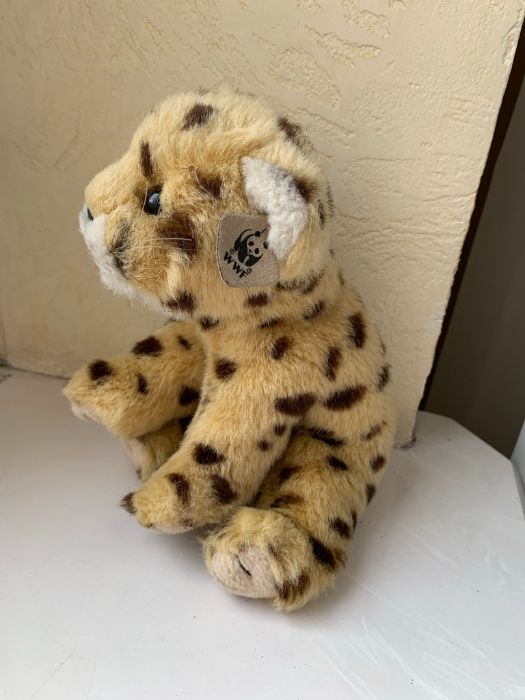 Мягкая игрушка леопард WWF, коллекция, фонд дикой природы
