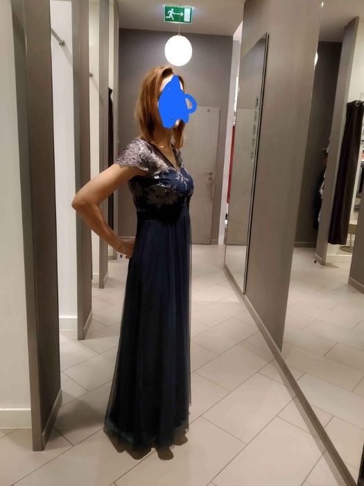 Sukienka maxi na sylwestra / wesele / imprezy r. 36