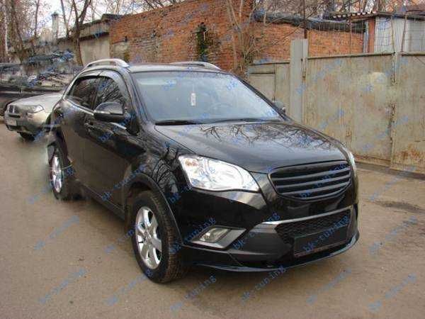 продам тюнинг решетку на SsangYong Korando 2012 г.в.