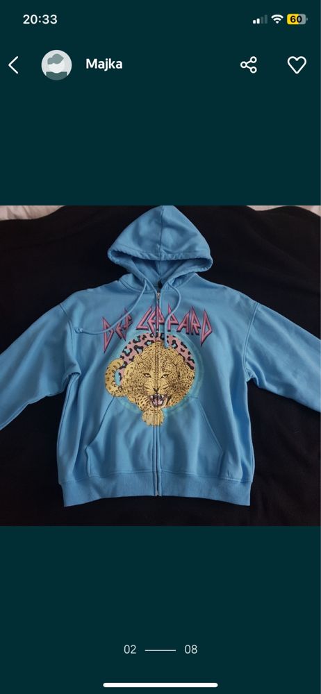 Bluza z kapturem i spodnie dres damski