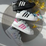 Детские Кроссовки кеды Adidas Адидас Суперстар 22-35 Кожа