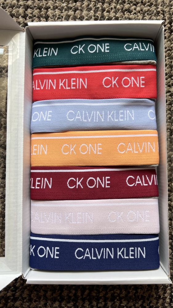 ЖіночіТруси стрінги тонги Calvin Klein оригінал 7 шт набір S, M