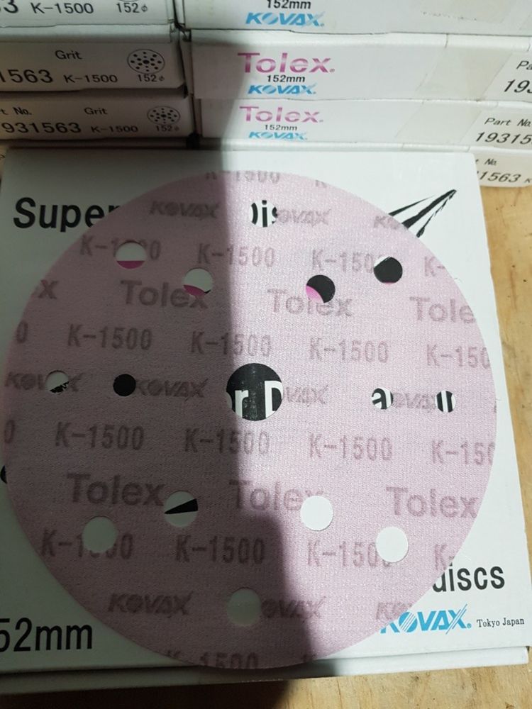 Papier ścierny Kovax Tolex K-1500