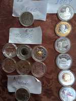 Monety srebrne 10 zł 2007 8 9 i 10 r. 14 szt