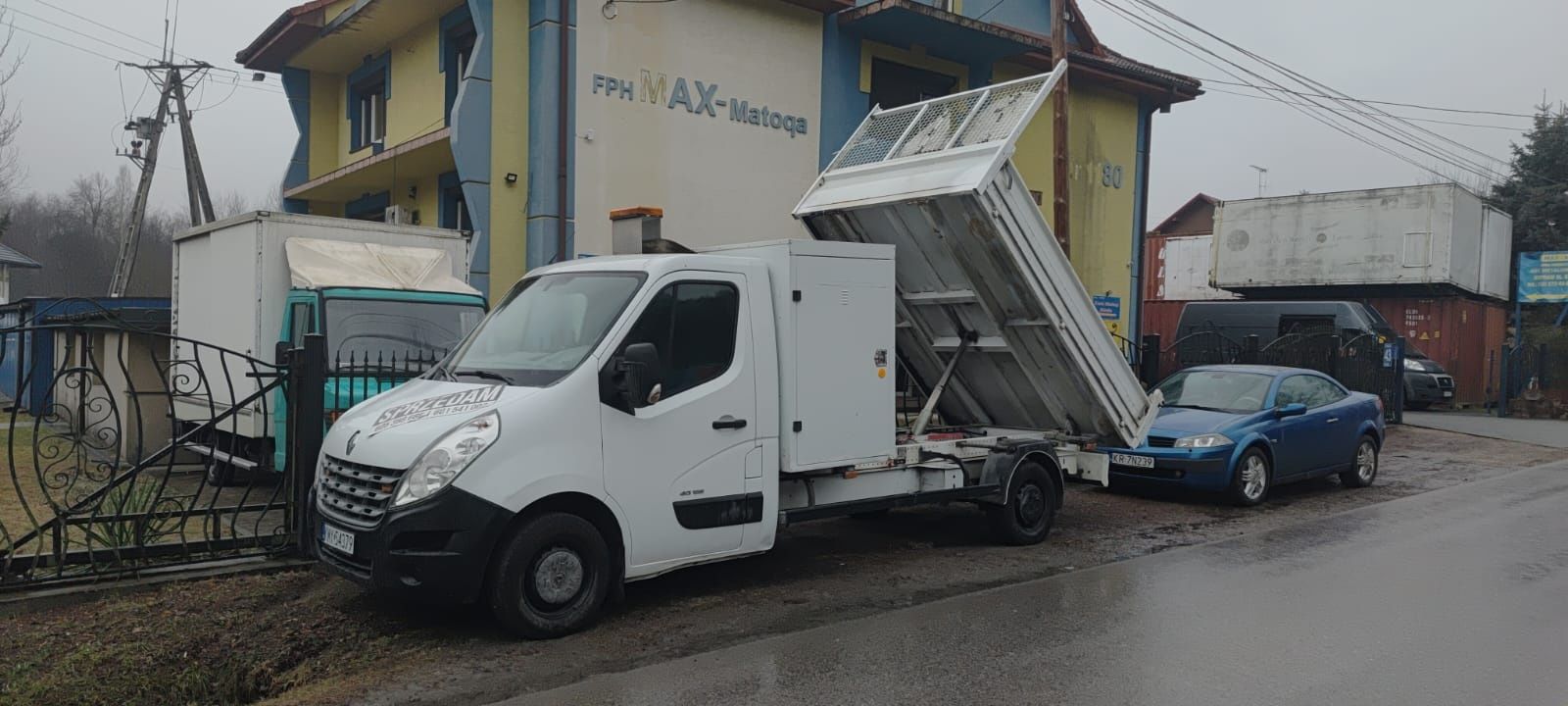 Renault Master Ducato doka brygadowy brygadówka skrzyniowy