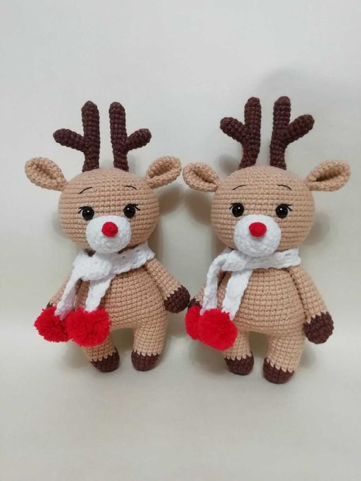 Оленёнок вязаный