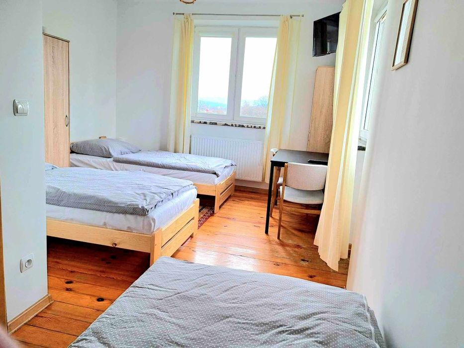 Noclegi dla pracowników Krosno, Łężany, kwatery, długoterminowe