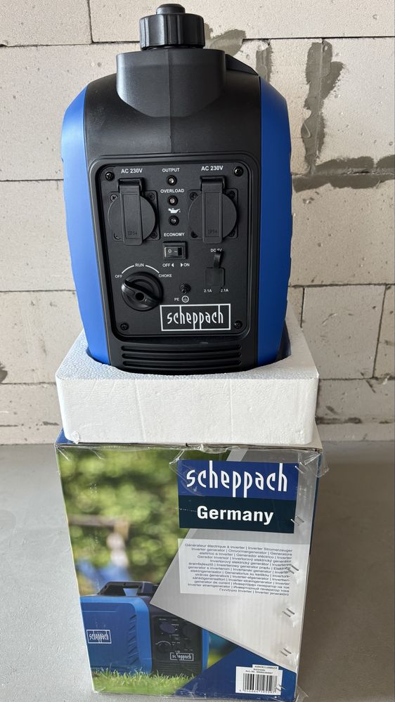 Генератор інверторний Scheppach SG2500i 1,6 кВт