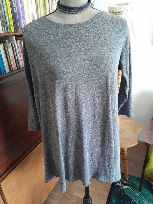 Piękna Szara tunika bluzka bershka rozmiar 38