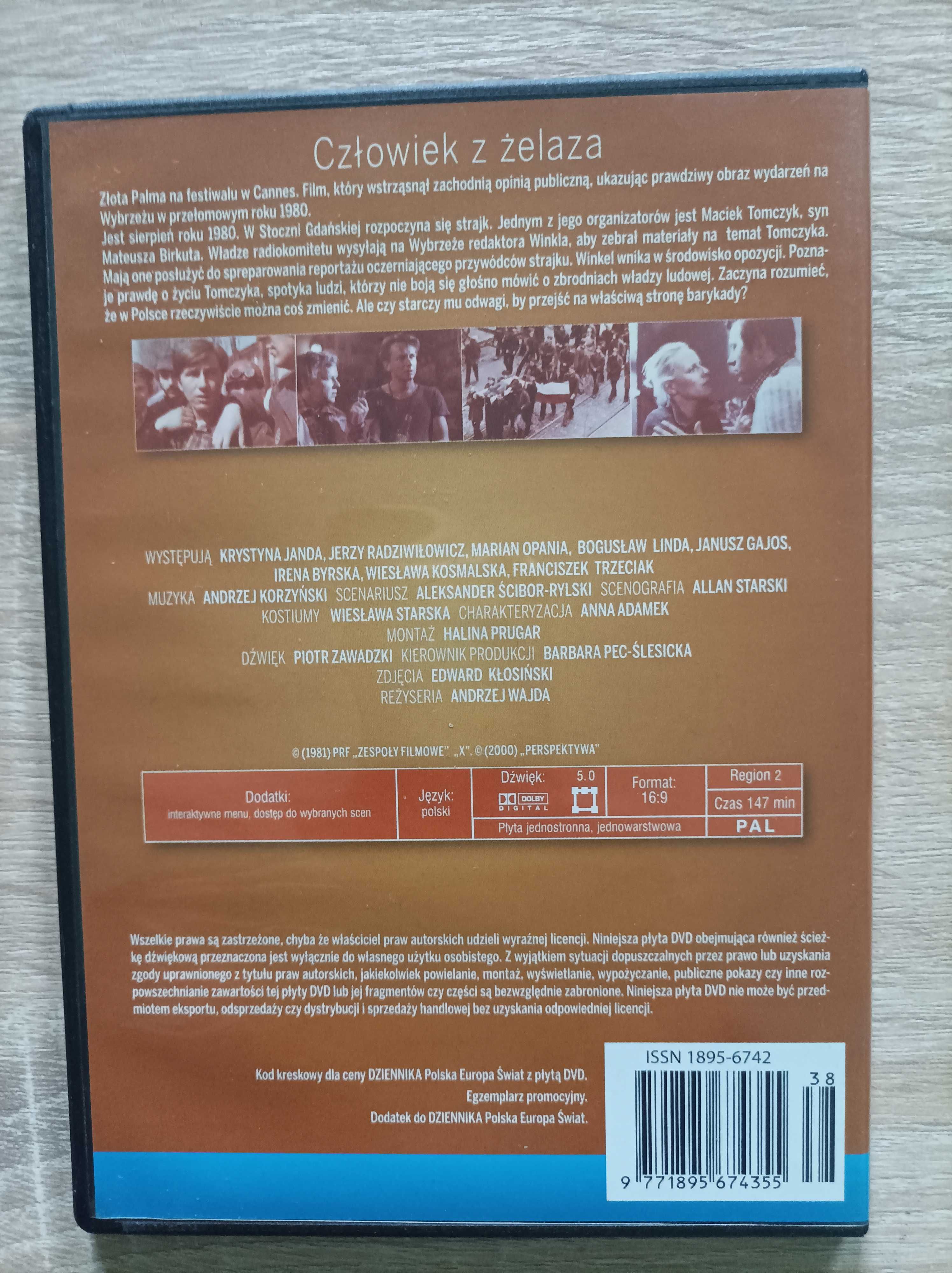 Film DVD Człowiek z Żelaza
