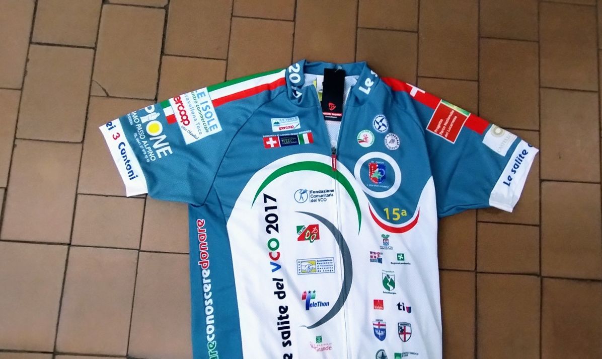 Koszulka kolarska Włoska Marcello Bergamo